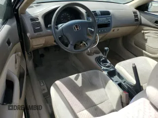 2001 Honda Civic with VIN 1HGEM21211L034052, listed as a Copart auction lot 54021185 with 175,093 mi miles and Clean title. Bid and sale history available at DreamBid. Image 8.