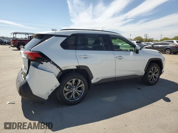 2024 Toyota RAV4 Hybrid XLE Premium with VIN JTMB6RFV7RJ042011, listed as a Copart auction lot 53667735 with 20,846 mi miles and Salvage Title. Bid and sale history available at carsss.com. Image 3.