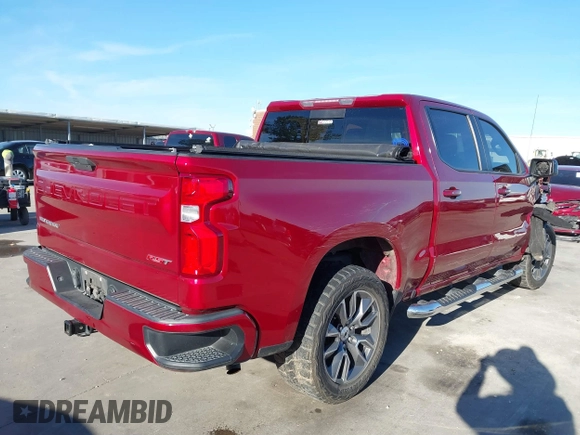 2019 Chevrolet Silverado 1500 with VIN 3GCUWDED7KG112148, listed as a IAAI auction lot 40836291 with 86,486 mi miles and . Bid and sale history available at DreamBid. Image 4.