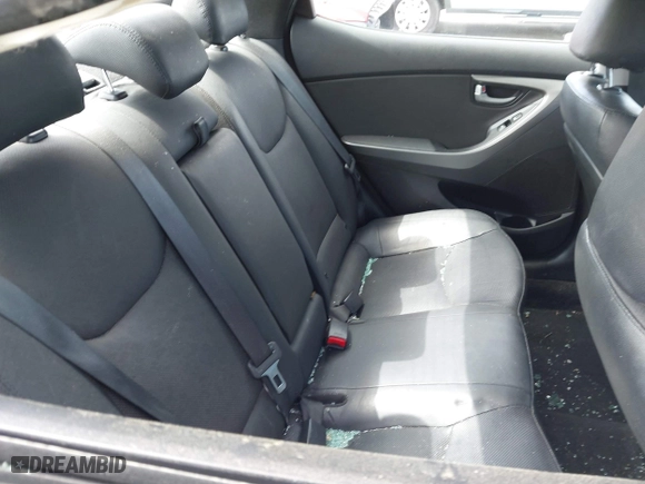 2014 Hyundai Elantra SE with VIN KMHDH4AE3EU134475, listed as a IAAI auction lot 41813247 with 107,889 mi miles. Bid and sale history available at carsss.com. Image 8.