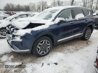 2023 Hyundai Santa Fe Hybrid Limited with VIN 5NMS5DA15PH004015, listed as a Copart auction lot 85924294 with 24,939 mi miles and Salvage Title. Bid and sale history available at carsss.com. Image 1.