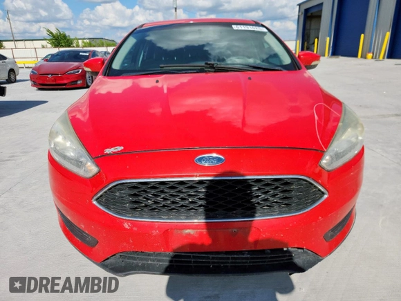 2016 Ford Focus SE with VIN 1FADP3F28GL293359, listed as a Copart auction lot 61191625 with 178,515 mi miles and Salvage title. Bid and sale history available at DreamBid. Image 5.