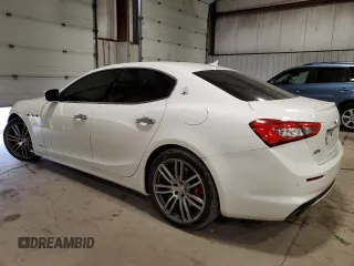 2019 Maserati Ghibli S Q4 GranLusso with VIN ZAM57YTL2K1312724, listed as a Copart auction lot 55137814 with 44,663 mi miles and Salvage Title. Bid and sale history available at carsss.com. Image 2.