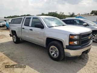 2014 Chevrolet Silverado 1500 Work Truck with VIN 1GCVKPEC3EZ275537, listed as a Copart auction lot 60644493 with 101,773 mi miles and Salvage Title. Bid and sale history available at DreamBid. Image 4.