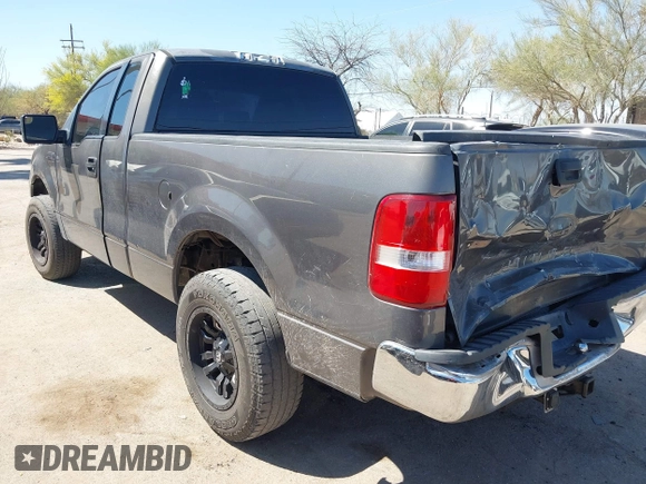 2007 Ford F-150 XL with VIN 1FTRF12W07KC71216, listed as a IAAI auction lot 41893402 with 240,177 mi miles. Bid and sale history available at carsss.com. Image 3.
