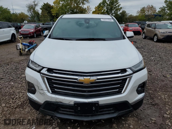 2022 Chevrolet Traverse LT Cloth with VIN 1GNERGKW5NJ110119, listed as a Copart auction lot 74471734 with 21,740 mi miles and Salvage Title. Bid and sale history available at carsss.com. Image 5.