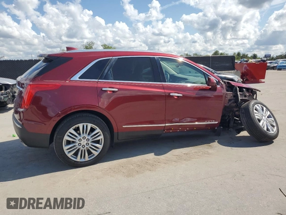 2018 Cadillac XT5 Premium Luxury FWD with VIN 1GYKNERSXJZ209846, listed as a Copart auction lot 62358205 with 53,232 mi miles and Salvage title. Bid and sale history available at DreamBid. Image 3.