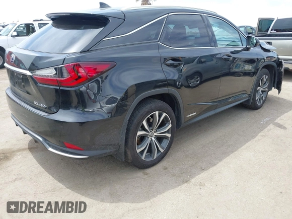 2022 Lexus RX 450h z VIN 2T2HGMDAXNC090694, wystawiony jako IAAI lot #42238399 z przebiegiem 58 272 mil mil oraz . Historia ofert i sprzedaży dostępna na DreamBid. Obrazek 4.