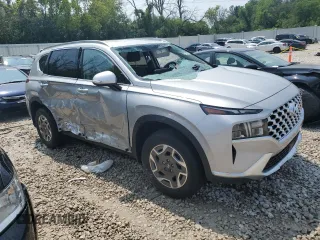 2021 Hyundai Santa Fe Hybrid Blue with VIN KM8S2DA13MU005964, listed as a Copart auction lot 60762283 with 10,314 mi miles and Non Repairable. Bid and sale history available at carsss.com. Image 4.