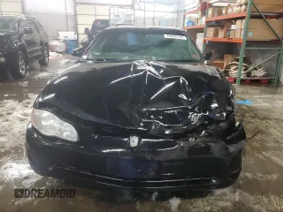 2004 Chevrolet Monte Carlo SS with VIN 2G1WX15K049379138, listed as a Copart auction lot 50888185 with 206,013 mi miles and Non Repairable. Bid and sale history available at carsss.com. Image 5.