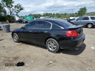 2005 Infiniti G35 with VIN JNKCV51FX5M300822, listed as a Copart auction lot 56136715 with 292,613 mi miles and Clean Title. Bid and sale history available at DreamBid. Image 2.