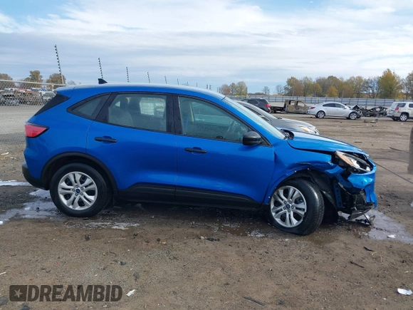 2020 Ford Escape S with VIN 1FMCU0F6XLUA23677, listed as a IAAI auction lot 41076948 with 105,124 mi miles and . Bid and sale history available at carsss.com. Image 13.