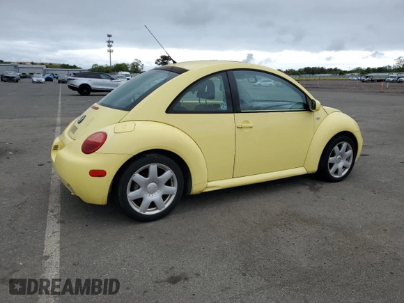 2001 Volkswagen Beetle GLX z VIN 3VWDD21C91M439090, wystawiony jako Copart lot #57915605 z przebiegiem 102 314 mil mil oraz Nie do naprawy • Non repairable. Historia ofert i sprzedaży dostępna na DreamBid. Obrazek 3.