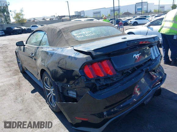 2016 Ford Mustang EcoBoost Premium with VIN 1FATP8UH6G5285054, listed as a IAAI auction lot 42598920 with 76,529 mi miles and . Bid and sale history available at DreamBid. Image 3.