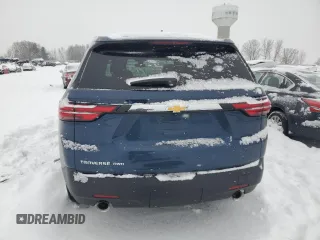2022 Chevrolet Traverse LS with VIN 1GNEVFKW5NJ104147, listed as a Copart auction lot 88912525 with 57,052 mi miles and Salvage Title. Bid and sale history available at carsss.com. Image 6.