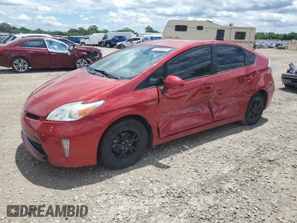 2015 Toyota Prius Four with VIN JTDKN3DU6F0439835, listed as a Copart auction lot 62908815 with 150,220 mi miles and Salvage title. Bid and sale history available at DreamBid. Image 1.