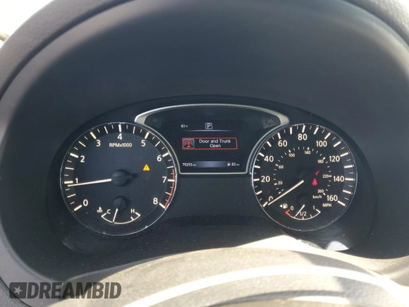 2017 Nissan Altima S with VIN 1N4AL3APXHC487121, listed as a Copart auction lot 57562625 with 79,293 mi miles and Salvage title. Bid and sale history available at DreamBid. Image 9.