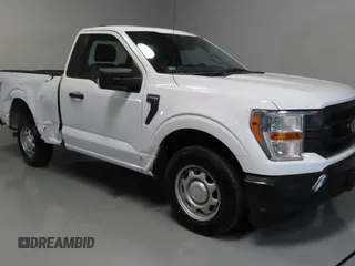 2022 Ford F-150 XL with VIN 1FTMF1CB4NKD23966, listed as a Copart auction lot 62537415 with 80,836 mi miles and Salvage title. Bid and sale history available at DreamBid. Image 1.