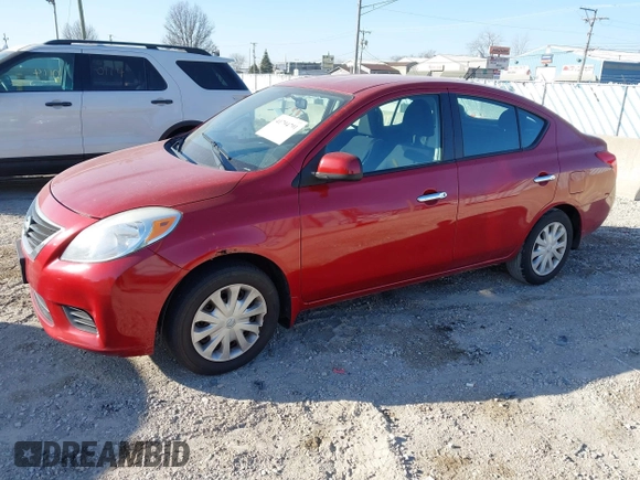 2012 Nissan Versa SL with VIN 3N1CN7AP2CL936893, listed as a IAAI auction lot 41794791 with 134,906 mi miles. Bid and sale history available at carsss.com. Image 2.