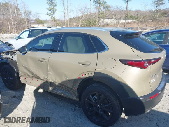 2024 Mazda CX-30 Carbon Edition with VIN 3MVDMBXY6RM649856, listed as a IAAI auction lot 41488913 with 7,350 mi miles and . Bid and sale history available at DreamBid. Image 14.