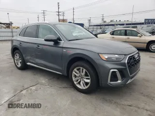 2022 Audi Q5 S line Premium with VIN WA1GAAFY0N2109689, listed as a Copart auction lot 54224605 with 111,964 mi miles and Salvage title. Bid and sale history available at DreamBid. Image 4.