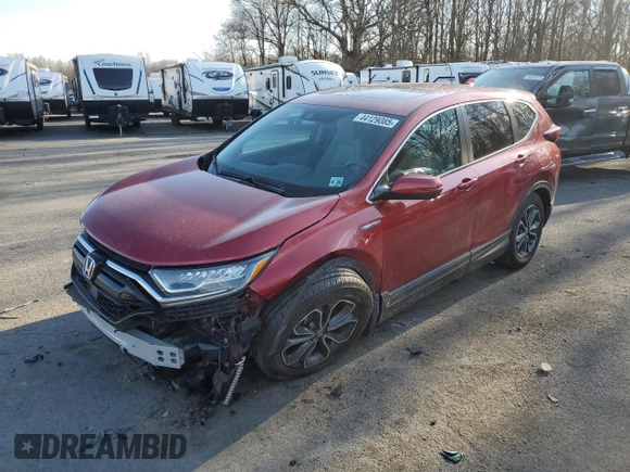 2020 Honda CR-V EX with VIN 7FART6H54LE007786, listed as a Copart auction lot 44129085 with 67,839 mi miles and Salvage Title. Bid and sale history available at DreamBid. Image 1.