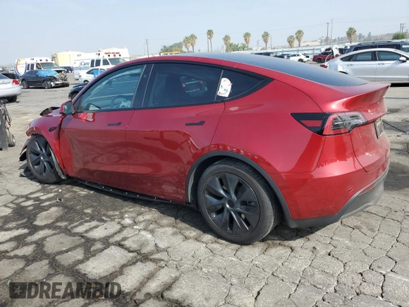 2024 Tesla Model Y с VIN 7SAYGDED3RF166676, выставлен на аукционе Copart как лот 60792165 с пробегом 22 445 миль миль и Списание • Salvage title. История ставок и продаж доступна на DreamBid. Изображение 2.