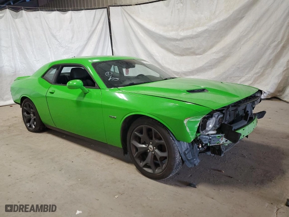 2017 Dodge Challenger R/T with VIN 2C3CDZBT8HH611371, listed as a Copart auction lot 81992474 with 169,398 mi miles and Clean Title. Bid and sale history available at carsss.com. Image 4.