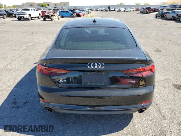 2019 Audi A5 Sportback Prestige with VIN WAUFNCF50KA044915, listed as a Copart auction lot 60520103 with 40,131 mi miles. Bid and sale history available at carsss.com. Image 6.