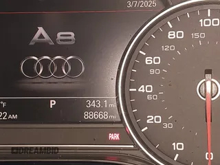 2018 Audi A8 L with VIN WAU44AFD8JN000478, listed as a IAAI auction lot 41726558 with 88,668 mi miles. Bid and sale history available at carsss.com. Image 7.