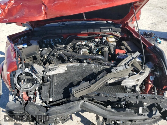 2023 Ford Bronco with VIN 1FMEE5BP2PLB61761, listed as a Copart auction lot 46178755 with 17,180 mi miles and Salvage Title. Bid and sale history available at DreamBid. Image 13.