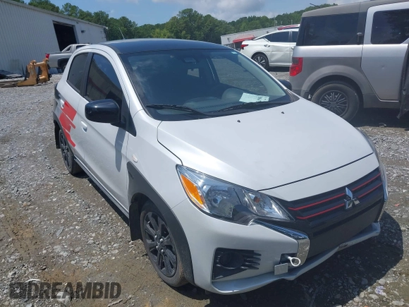 2023 Mitsubishi Mirage Black Edition with VIN ML32AWHJ0PH005641, listed as a IAAI auction lot 39886475 with 11,379 mi miles and . Bid and sale history available at DreamBid. Image 1.