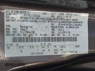 2012 Ford Focus SE with VIN 1FAHP3F25CL260962, listed as a IAAI auction lot 42588485 with 143,679 mi miles and . Bid and sale history available at DreamBid. Image 9.
