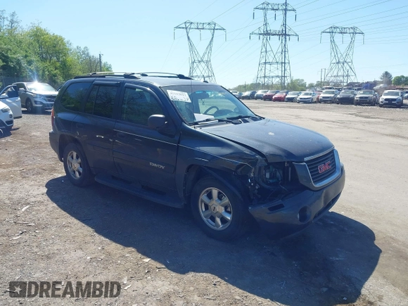2005 GMC Envoy SLE with VIN 1GKDT13S552253519, listed as a IAAI auction lot 42113617 with 172,058 mi miles and . Bid and sale history available at DreamBid. Image 1.