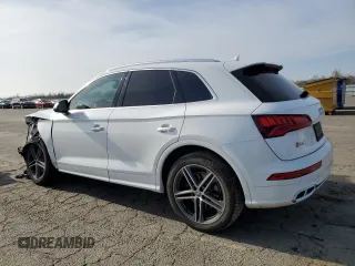 2019 Audi SQ5 Premium Plus with VIN WA1B4AFY8K2002466, listed as a Copart auction lot 86432854 with 41,572 mi miles and Salvage Title. Bid and sale history available at carsss.com. Image 2.
