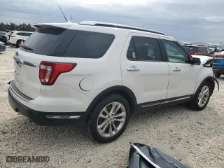 2018 Ford Explorer Limited with VIN 1FM5K7F8XJGC68970, listed as a Copart auction lot 47116115 with 105,759 mi miles and Salvage Title. Bid and sale history available at carsss.com. Image 3.