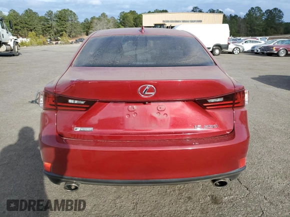 2015 Lexus IS 250 with VIN JTHBF1D28F5074236, listed as a Copart auction lot 47583335 with 155,899 mi miles and Salvage Title. Bid and sale history available at carsss.com. Image 6.