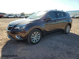 2020 Buick Envision Essence with VIN LRBFXCSA1LD207733, listed as a Copart auction lot 50163535 with 20,264 mi miles and Salvage Title. Bid and sale history available at carsss.com. Image 1.