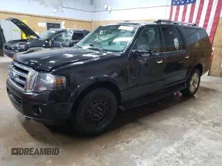 2014 Ford Expedition Max Limited z VIN 1FMJK2A5XEEF65351, wystawiony jako Copart lot #52586295 z przebiegiem 222 098 mil mil oraz Czysty tytuł • Clean title. Historia ofert i sprzedaży dostępna na DreamBid. Obrazek 1.