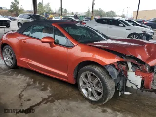 2008 Mitsubishi Eclipse GT with VIN 4A3AL45T18E601841, listed as a Copart auction lot 80050494 with 0 mi miles and Salvage Title. Bid and sale history available at carsss.com. Image 4.