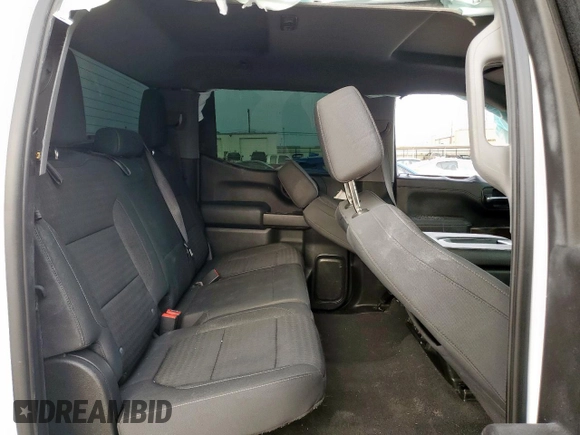 2020 Chevrolet Silverado 1500 LT with VIN 3GCPWCED8LG265694, listed as a Copart auction lot 48019665 with 0 mi miles and Salvage Title. Bid and sale history available at carsss.com. Image 10.
