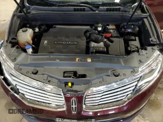 2017 Lincoln MKX Select with VIN 2LMPJ8KR1HBL35154, listed as a Copart auction lot 51227755 with 25,319 mi miles and Salvage Title. Bid and sale history available at carsss.com. Image 14.