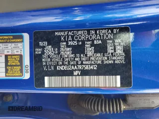 2024 Kia Seltos S z VIN KNDEU2AA7R7583412, wystawiony jako Copart lot #53721595 z przebiegiem 7 257 mil mil oraz Szkoda całkowita • Salvage title. Historia ofert i sprzedaży dostępna na DreamBid. Obrazek 13.