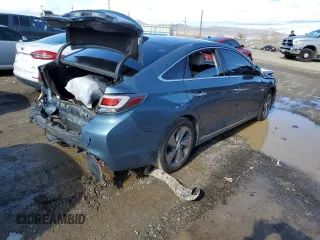 2016 Hyundai Sonata Hybrid Limited with VIN KMHE34L12GA009758, listed as a Copart auction lot 43332453 with 0 mi miles. Bid and sale history available at carsss.com. Image 3.