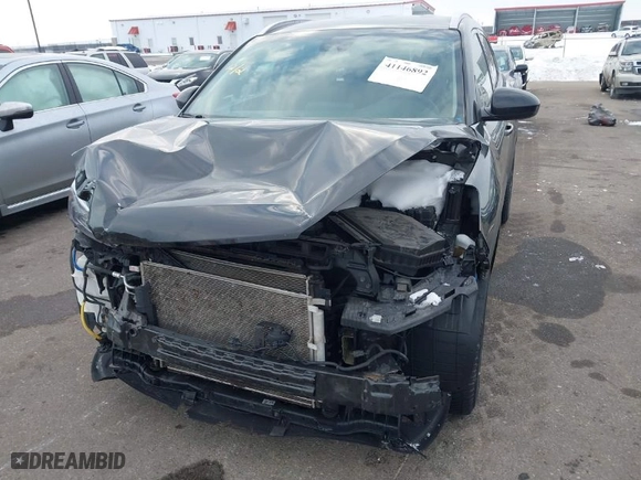 2020 Hyundai Tucson SEL with VIN KM8J3CAL9LU178729, listed as a IAAI auction lot 41146892 with 91,705 mi miles. Bid and sale history available at carsss.com. Image 6.