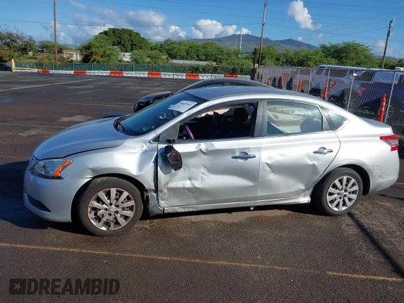 2015 Nissan Sentra SR with VIN 3N1AB7AP7FY254213, listed as a IAAI auction lot 41669183 with 103,545 mi miles and . Bid and sale history available at DreamBid. Image 6.