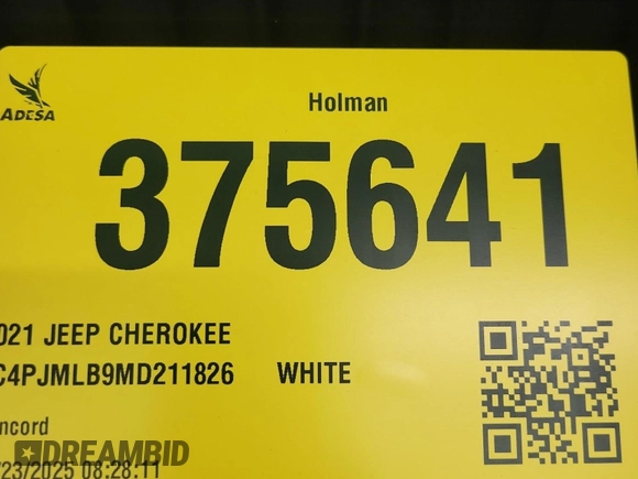 2021 Jeep Cherokee Altitude with VIN 1C4PJMLB9MD211826, listed as a IAAI auction lot 42666661 with 47,838 mi miles and . Bid and sale history available at DreamBid. Image 7.