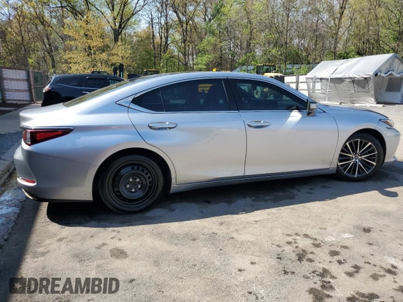 2022 Lexus ES 350 with VIN 58ADZ1B15NU113675, listed as a Copart auction lot 52901135 with 53,351 mi miles and Clean title. Bid and sale history available at DreamBid. Image 3.