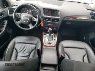 2010 Audi Q5 Premium Plus with VIN WA1LKAFPXAA047477, listed as a Copart auction lot 61100405 with 126,396 mi miles and Salvage title. Bid and sale history available at DreamBid. Image 8.