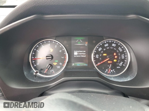 2020 Toyota RAV4 XLE with VIN 2T3W1RFV2LC045134, listed as a Copart auction lot 59635475 with 122,144 mi miles and Salvage title. Bid and sale history available at DreamBid. Image 9.